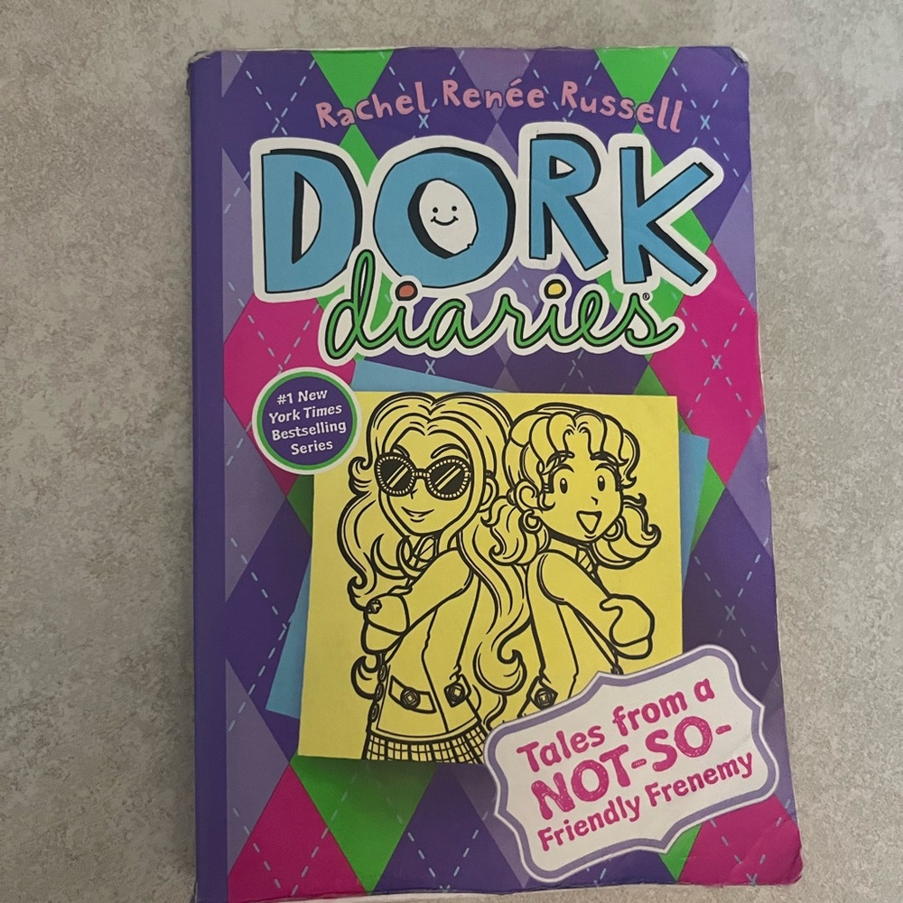 Dork Diaries Book - Purple and Yellow